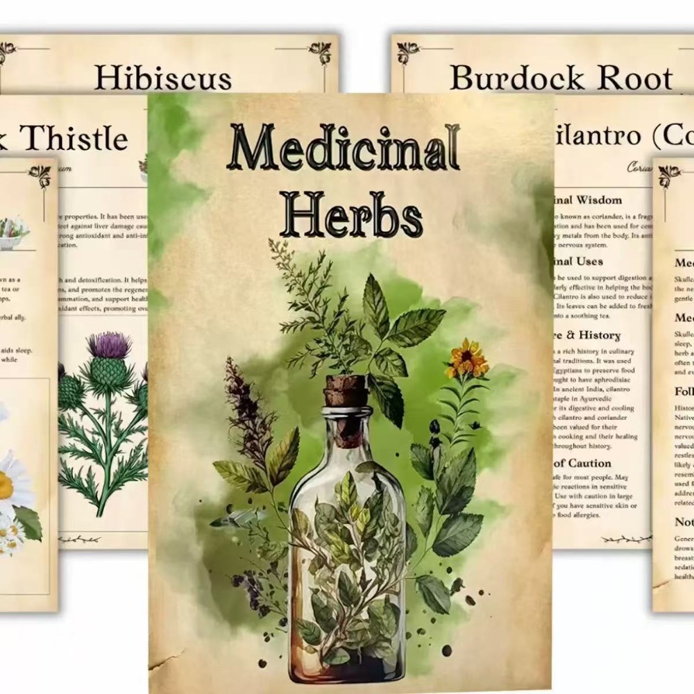 Herbal And Wellness - Medicinal Herbs: Visual Guide to Identify