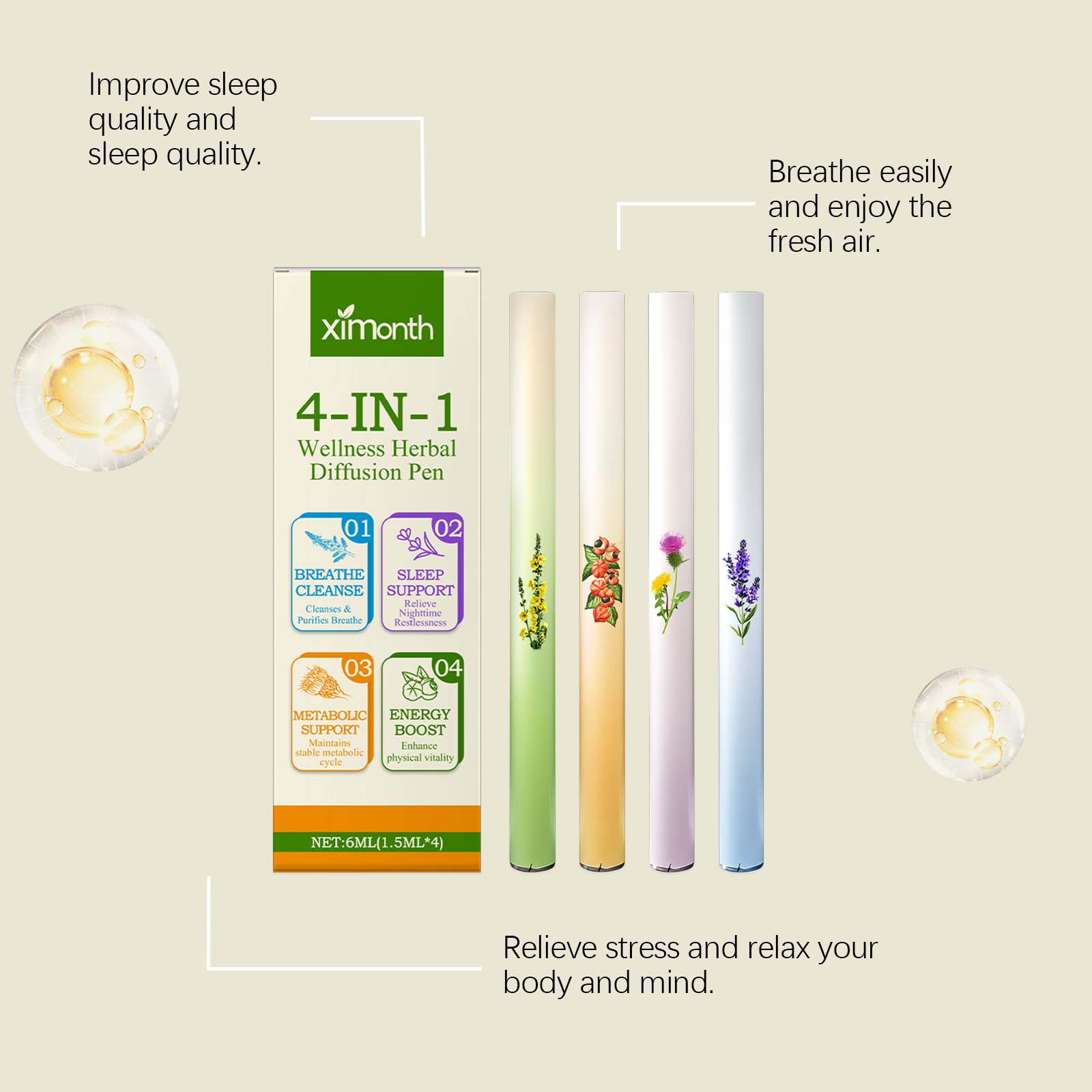 4 In 1 Herbal Energy Combo Sti - Herbal And Wellness review and price