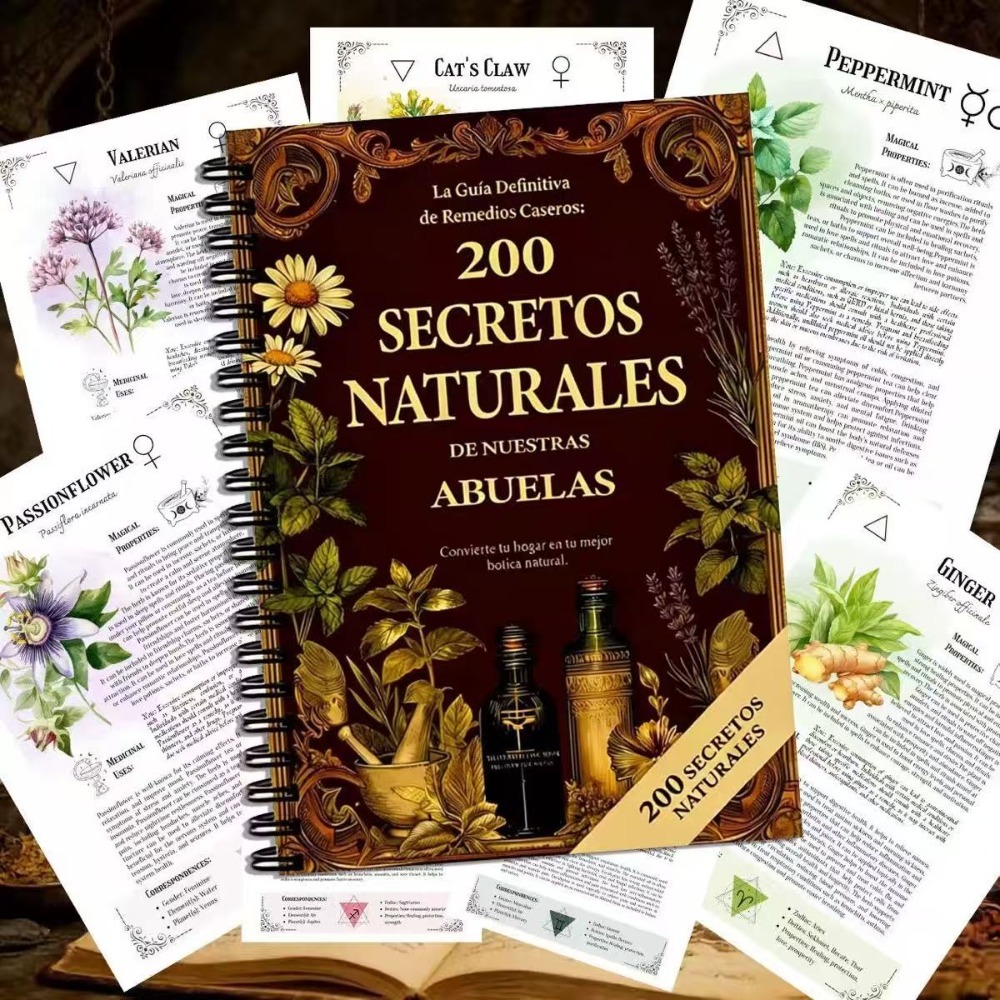 200 Natural Secrets A5 Spanish - Herbal And Wellness review and price