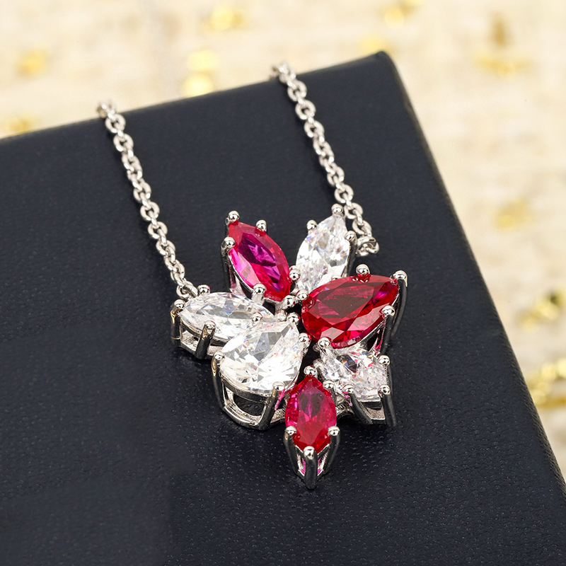 Brand Pure 925 Sterling Silver - Red Clover Flower review and price