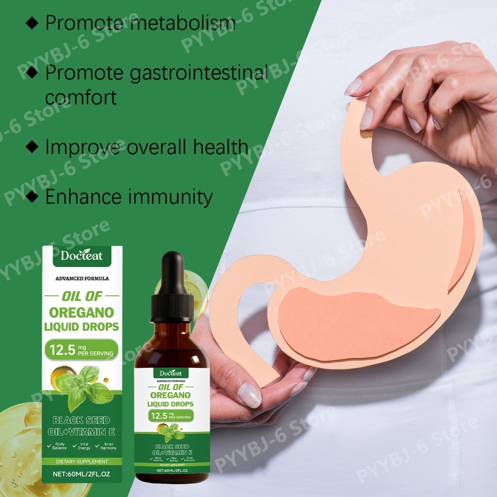 Oregano Oil Liquid Drops 60ml  - Herbal And Wellness review and price