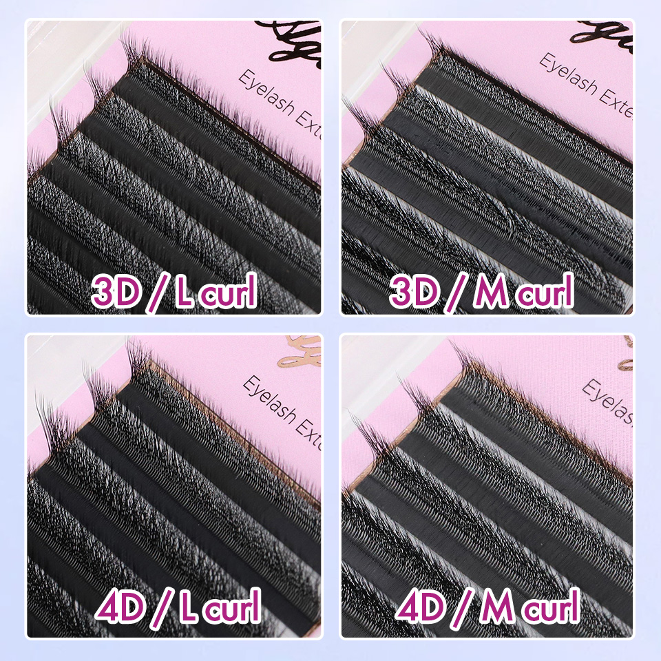AGUUD L M W Shape Lashes 3D Cl - Red Clover Flower review and price
